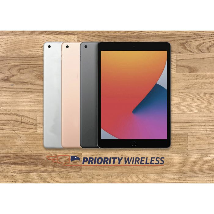 Apple iPad 8th Gen (2020) WiFi + 4G A2428 32/128GB Unlocked Tablet Excellent main product photo