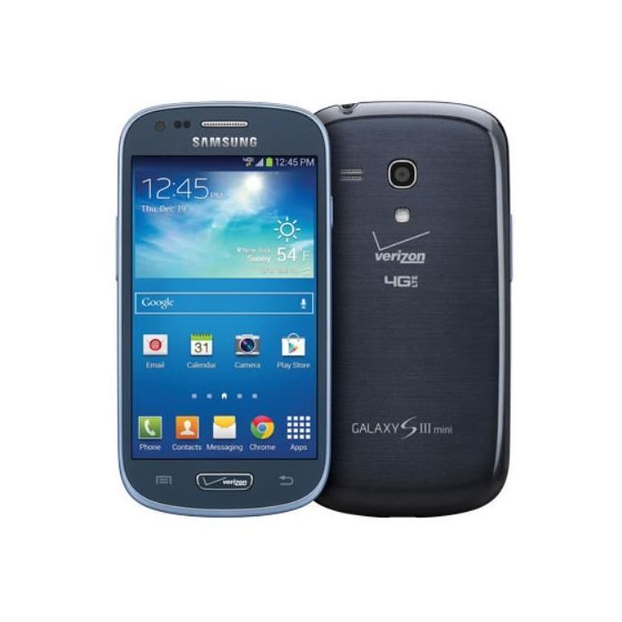 Samsung Galaxy S III Mini SM-G730A 8GB Pebble Blue GSM Unlocked Smartphone main product photo