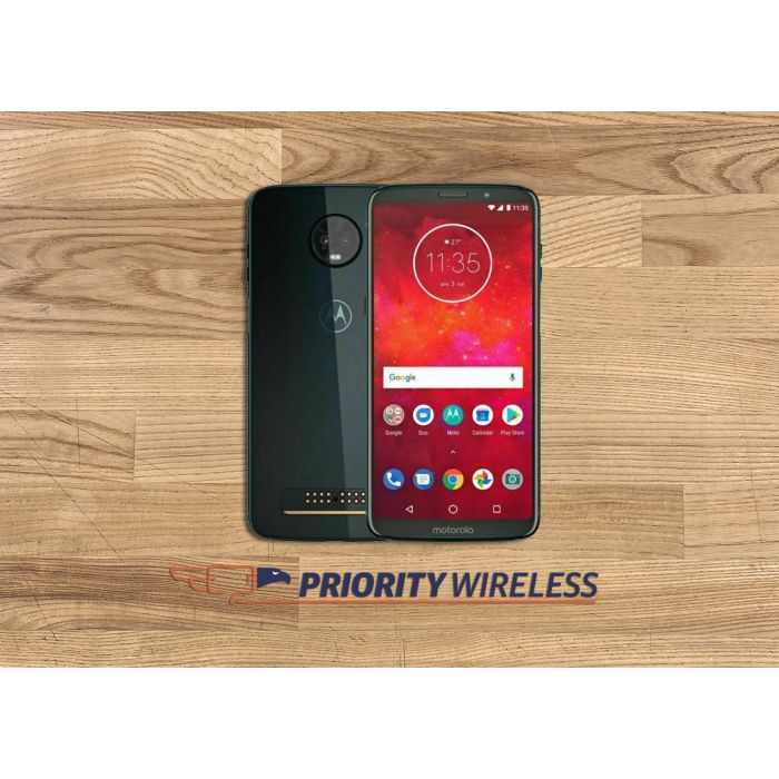 Motorola Z3 Play XT1929 64GB Verizon GSM Unlocked Smartphone Great main product photo