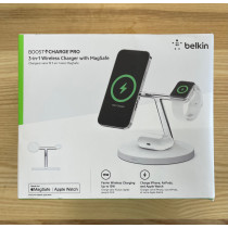 Belkin Boost Charge Pro 3-in-1 Wireless Charger 15W Magsafe