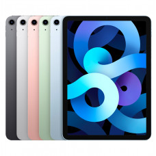 Apple iPad Air 4; Grey, Silver, Pink, Green, and Blue