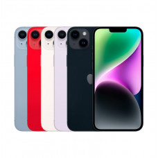 Apple iPhone 14 Plus; Blue, Red, White, Purple, and Black