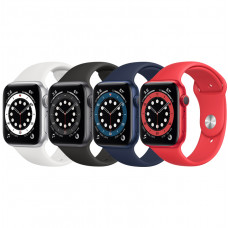 Apple Watch Series 6; White, Black, Blue, Red