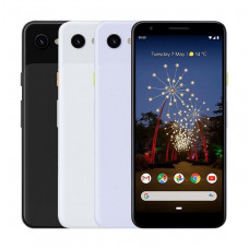  Pixel 3a; Black, White, and Purple