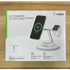 Belkin Boost Charge Pro 3-in-1 Wireless Charger 15W Magsafe