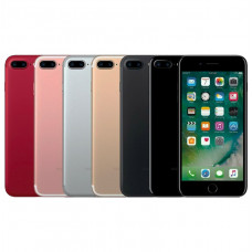 Apple iPhone 7 Plus's lined up horizontally