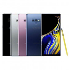 Samsung Note 9; Black, Silver, Pink, Blue