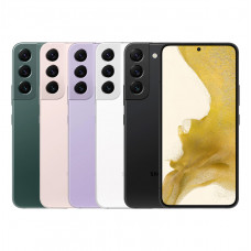 Samsung Galaxy S22; Green, Pink, Purple, White, Black