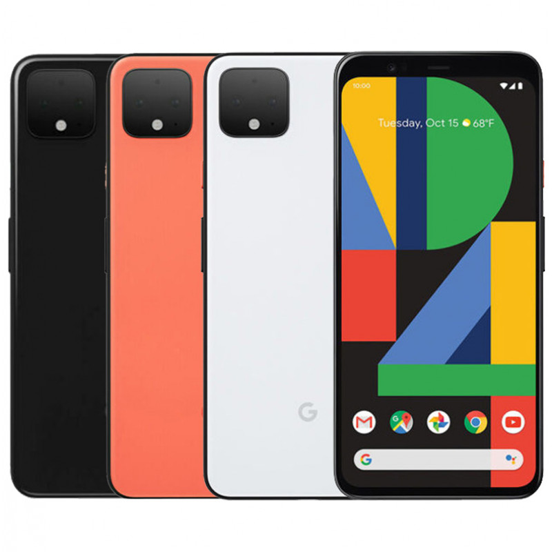 Google Pixel 4 XL; Black, Orange, White