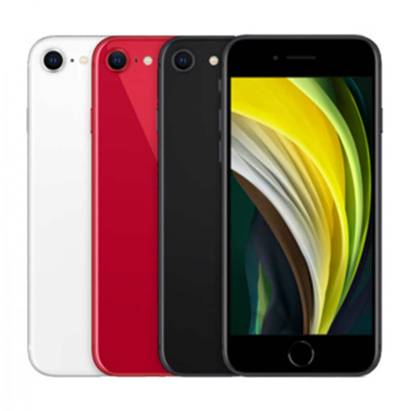 iPhone SE 2020 Black White Red A2275 