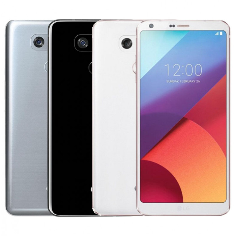 LG G6; Silver, Black, White