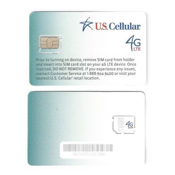 US Cellular LTE 4G Triple Format Sim Card 10 pack