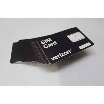 Verizon LTE 4G/5G Triple Format Sim Card 10 Pack